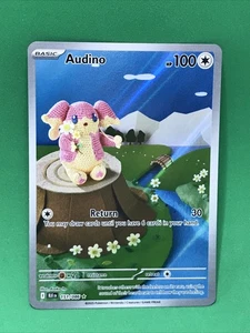 Audino 151/086 Illustration Rare English IR SV: Black Bolt Pokémon TCG NM+ - Picture 1 of 10
