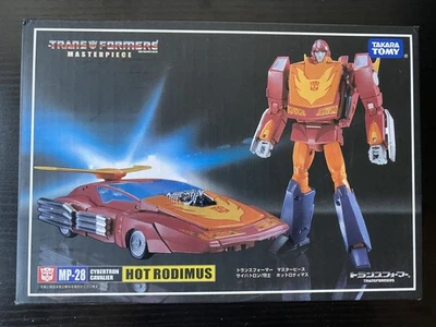 Takara Tomy Transformers Masterpiece Hot Rodimus MP-28 Figure Action Toy - Immagine 1 di 4