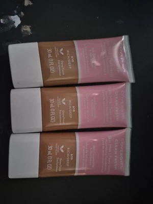 Set Of 3Covergirl Clean Fresh Skin Milk Nourishing Foundation - #610 Rich/Deep - Image 1 of 2