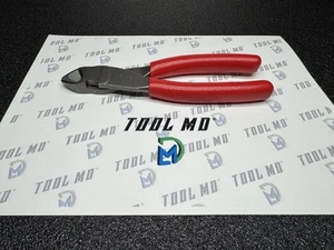 Snap-on Tools USA NEW RED Soft Grip 7" VectorEdge Diagonal Cutter 87ACF - Picture 1 of 12