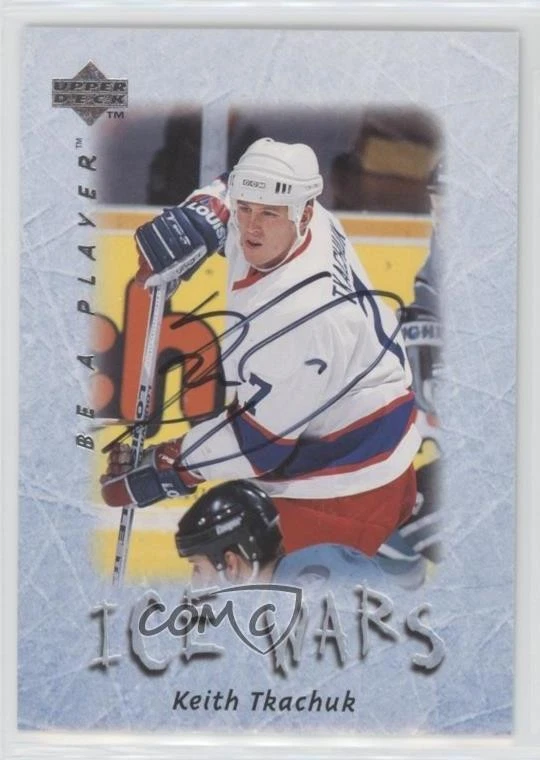 1995-96 Upper Deck Be a Player Auto Keith Tkachuk #S215 Auto - Image 1 of 2