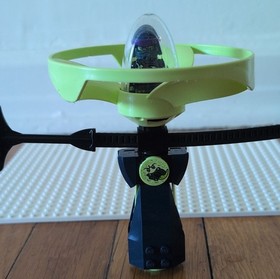 LEGO Ninjago Airjitzu Wrayth Flyer 70744 Set (used but missing some parts)