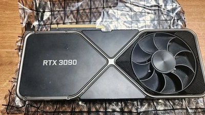 NVIDIA GeForce RTX 3090 Founders Edition 24GB GDDR6 Graphics Card PARTS READ - Image 1 of 4