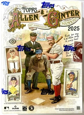 2025 Topps ALLEN & GINTER Baseball - HOBBY BOX - Image 1 of 4