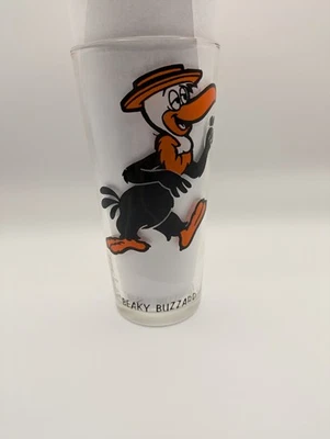 Vidrio de colección Looney Tunes Beaky Buzzard Pepsi Collector 1973 Foto 1 de 3