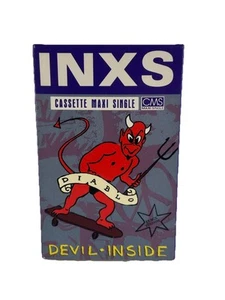 INXS- Devil Inside (Cassette Tape Maxi Single) 1987 Atlantic Records Funk Mint - Picture 1 of 9