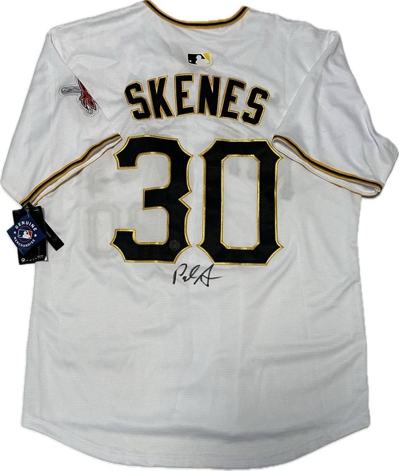 Paul Skenes Autographed Signed Pittsburgh Pirates Nike NFL Jersey W COA - Image 1 of 3