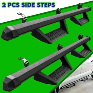 For 2005-2023 Toyota Tacoma Double Cab Drop Running Board Side Step Nerf Bars - Picture 1 of 10