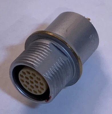 LEMO HEG.2B.319.CLLPV, 19 Pin Circ Push-Pull Conn SOCKET new but modified ) - Image 1 of 4