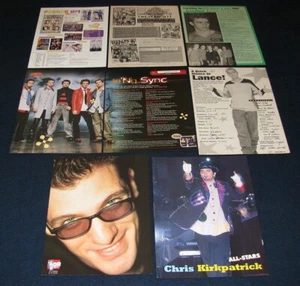 NSync Justin Timberlake JC Lance Joey Chris 16 ganze Seiten Ausschnitte Posten B-888 - Bild 1 von 2