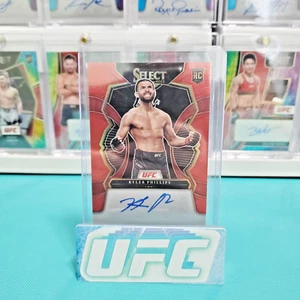 2023 Panini Select UFC Kyler Phillips Rookie Auto Red /99 Signature RC - Picture 1 of 2