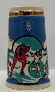 Calgary 1988 Juegos Olímpicos de Invierno Beer Stein - Hecho en Milwaukee - Muy buen estado - Imagen 1 de 6