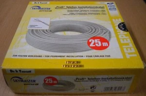 Skymaster plus 7016 Profi Telefon-Installationskabel 4-adrig Neu & OVP* so115 - Bild 1 von 1