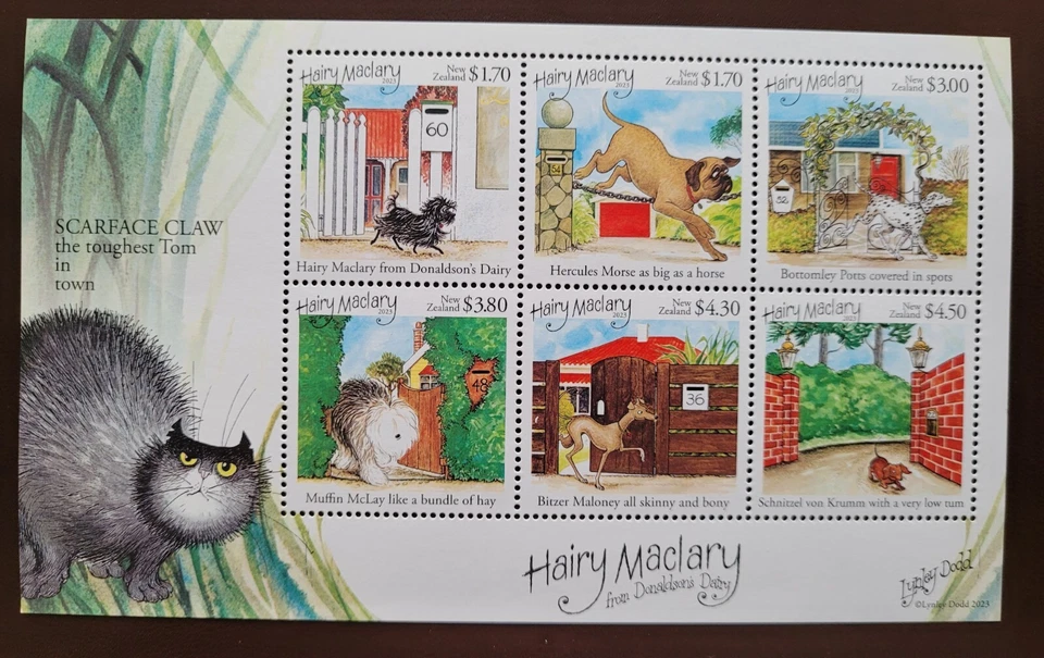 Nueva Zelanda 2023 / Maclary peludo de Donaldson's Dairy - 6v ms Foto 1 de 1
