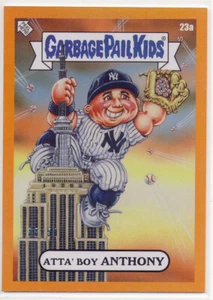 2023 Garbage Pail Kids GPK X MLB GROSS Orange 23a Anthony Volpe 38/50 - Imagen 1 de 2