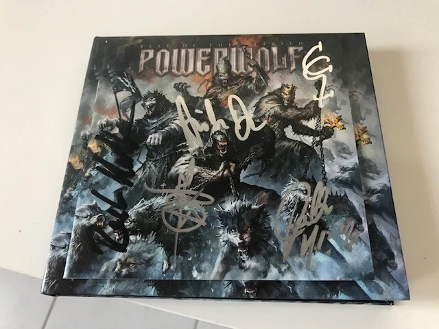 Powerwolf - Best of the Blessed Mediabook 2 CD Signed by the Band - Bild 1 von 1