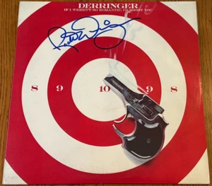 RICK DERRINGER VINILE FIRMATO LP SE NON FOSSI COSÌ ROMANTICO TI SPAREREI - Foto 1 di 1
