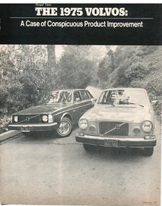 1975 VOLVO INTRODUCTION 4 pg Article 240 164 245 - Picture 1 of 2