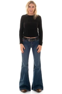 Comycom Damen Jeans Schlaghose STAR PARADISE RELOADED - Bild 1 von 9