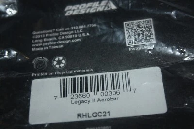 RHLGC21 Profile Design aerobar road bike bicycle handle bar triathlon cycling - Image 1 of 4