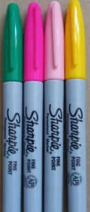 SHARPIE ORIGINAL FINE POINT PERMANENTE MARKER X 4 - Bild 1 von 2