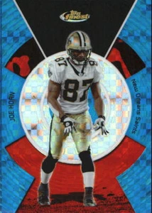 2005 Finest Blue Xfractors #46 Joe Horn /150 - NM-MT - Imagen 1 de 2