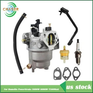 Carburador para generador Homelite PowerStroke 5000W 6000W 7500 vatios 16100-Z191110 - Imagen 1 de 7