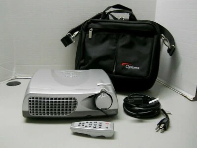Optoma EzPro 731 SVGA Portable Projector Travel Case Remote Bundle Tested Works - Image 1 of 4
