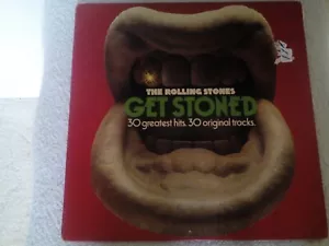 THE ROLLING STONES.GET STONED.GATEFOLD STEREO DOUBLE VINYL ALBUM.ADE P32.1977 - Picture 1 of 1