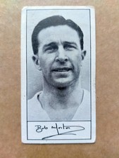 Bob Morton Luton Town #28 Barratt Famous Footballers Series A.7 1959