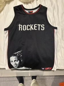 Tracy McGrady Black Majestic Jersey Youth XL - Picture 1 of 2
