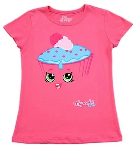 Youth Kids Collectible Moose Toys Shopkins I Am Cupcake Lightweight T-Shirt - Picture 1 of 12