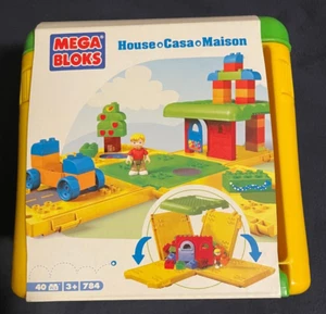 Mega Bloks 40-Piece Box House Set #784 - NEW - Picture 1 of 6