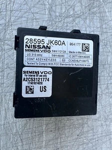 2010 INFINITI G37 SEDAN ANTI THEFT LOCKING KEYLESS MODULE OEM - Picture 1 of 3