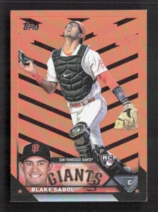 2023 Topps Update Blake Sabol Rookie Halloween SP - Picture 1 of 2