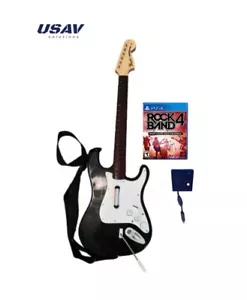 Complete Rock Band 4 bundle for PS5 PS4 with Guitar Controller and Dongle - Picture 1 of 1