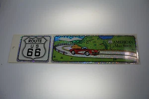 Route 66 Aufkleber Bumper Sticker Vintage Neu. - Bild 1 von 1