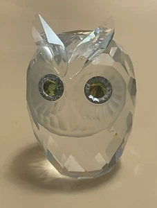 Swarovski Crystal Owl Figurine Paperweight from the Woodland Friends Collection - Picture 1 of 16