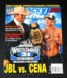 JOHN BRADSHAW LAYFIELD JBL WWE SIGNED 11X14 PHOTO SMACKDOWN MAGAZINE COVER!!! - Picture 1 of 1