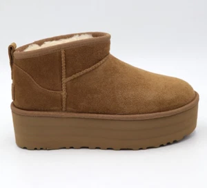 Nuevas botas de moda para mujer 100 % UGG clásicas ultra mini plataforma 1135092 - Imagen 1 de 6