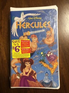 NEW SEALED VHS TAPE DISNEY HERCULES MASTERPIECE COLLECTION - Imagen 1 de 2