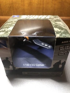 NewRay 1:190 Military Mission Die-Cast Collectible F4 U Corsair WWII Fighter NIB - Picture 1 of 7