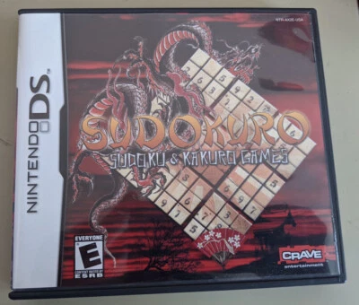 NEW Sudokuro Nintendo DS Game 2007. Sudoku And Kakuro Combined Into One Game! - Image 1 of 3