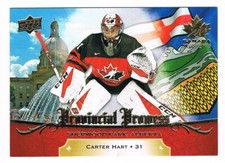 2018 Upper Deck Team Canada Juniors Provincial Prowess Pick From List !!