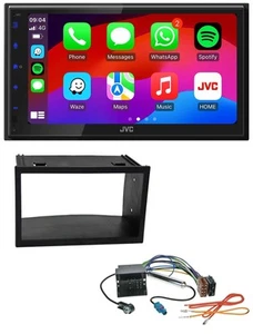 JVC Bluetooth USB MP3 2DIN DAB Autoradio für VW Golf IV Polo Passat T4 Fox Quadl - Bild 1 von 9