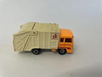 Toys Vintage Matchbox Disposal or Garbage Truck from 1979 Very Good Original - Image 1 of 4