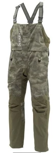 Simms Fishing Challenger Bib Camo Rain Foul Weather & Boating Large NEW wTags! - Picture 1 of 5