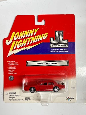Johnny Lightning JL 系列 1983 年 Lagonda 红色压铸 1/64 — 第 1/3 张图片