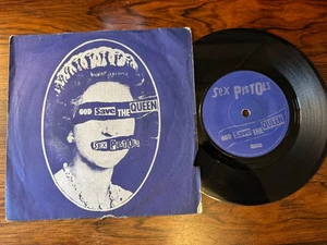 SEX PISTOLS - GOD SAVE THE QUEEN - UK - 7" SINGLE - 1977 - Picture 1 of 2