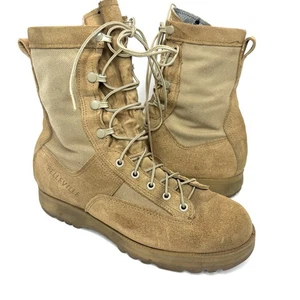Belleville 790A Boots Mens 9 R Gore Tex Desert Tan US Army Military Combat USA - Picture 1 of 19